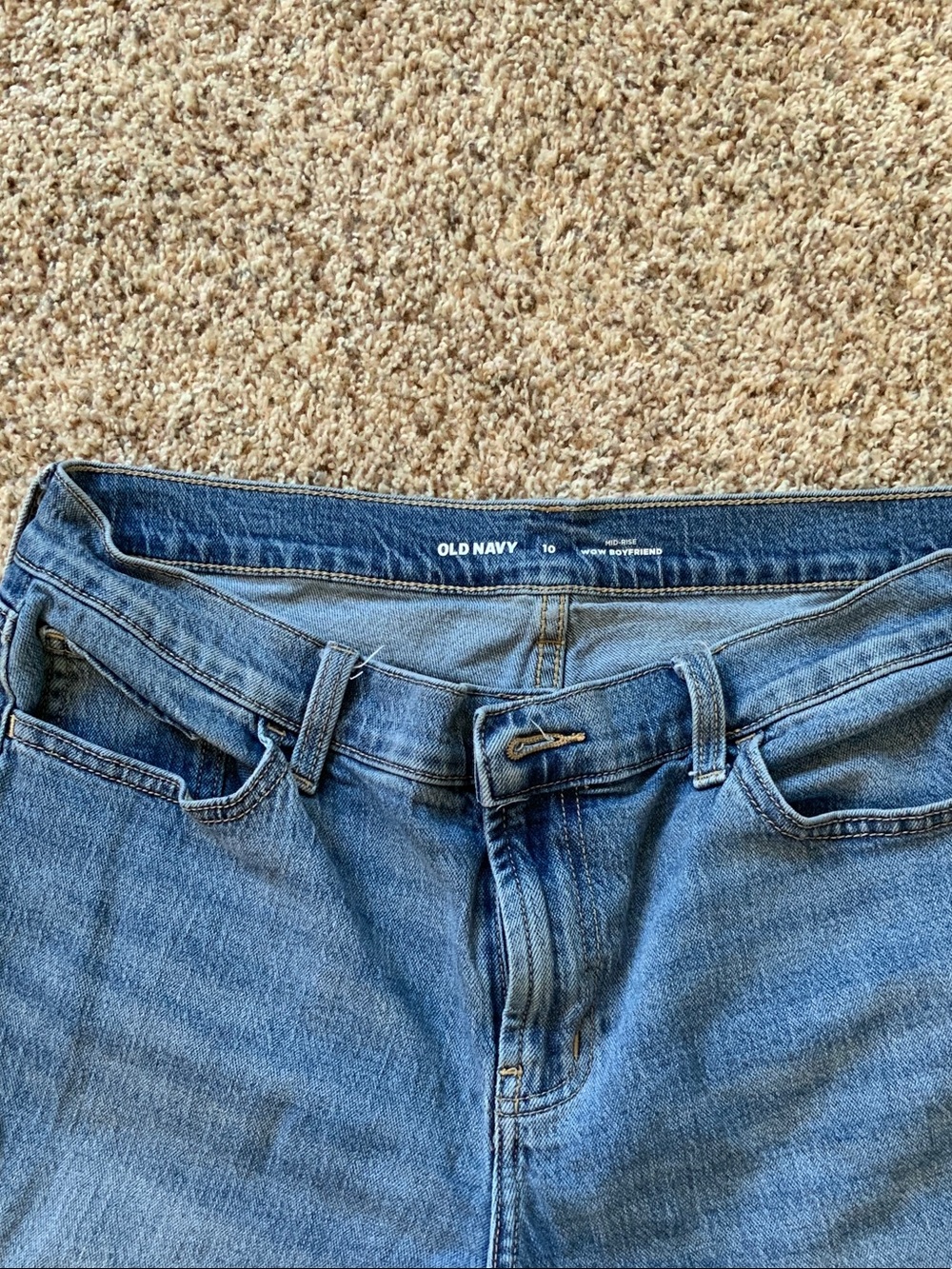Old Navy Light Blue Women’s Boyfriend Jeans